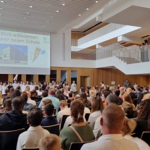 Einschulungsfeier der neuen 5.Klässler