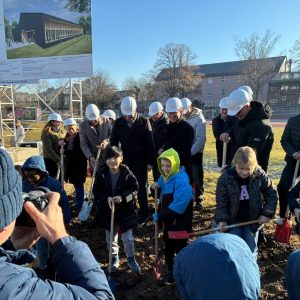 Spatenstich zum Mensa-Bau