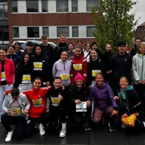 Realschule Gerlingen beim Solitudelauf 2026